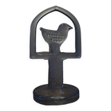 Glass bird suncatcher sculpture