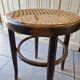 Lot De 2 Tabourets En Cannage Style Thonet