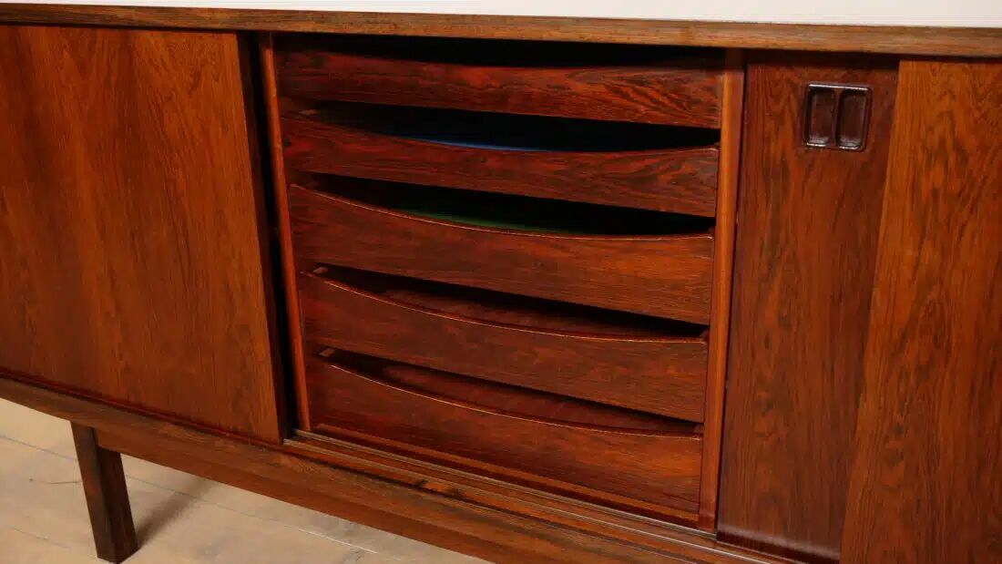 Vintage sideboard | Rosewood | 200 cm