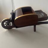 Wheelbarrow cigarette box with ashtray