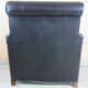 Fauteuil dandy ancien en cuir