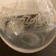 Pair of ancient decanters made of Baccarat crystal, Greek friezes