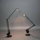 Lampes de table Flamant rose par Fridolin Naef pour Luxo, années 1980, ensemble de 2