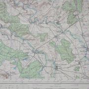 Vintage map of Longuyon