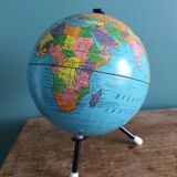 Globe world map Taride 50s 60s