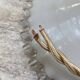 Pair of vintage pendant lights in white opaline and transparent serrated edges
