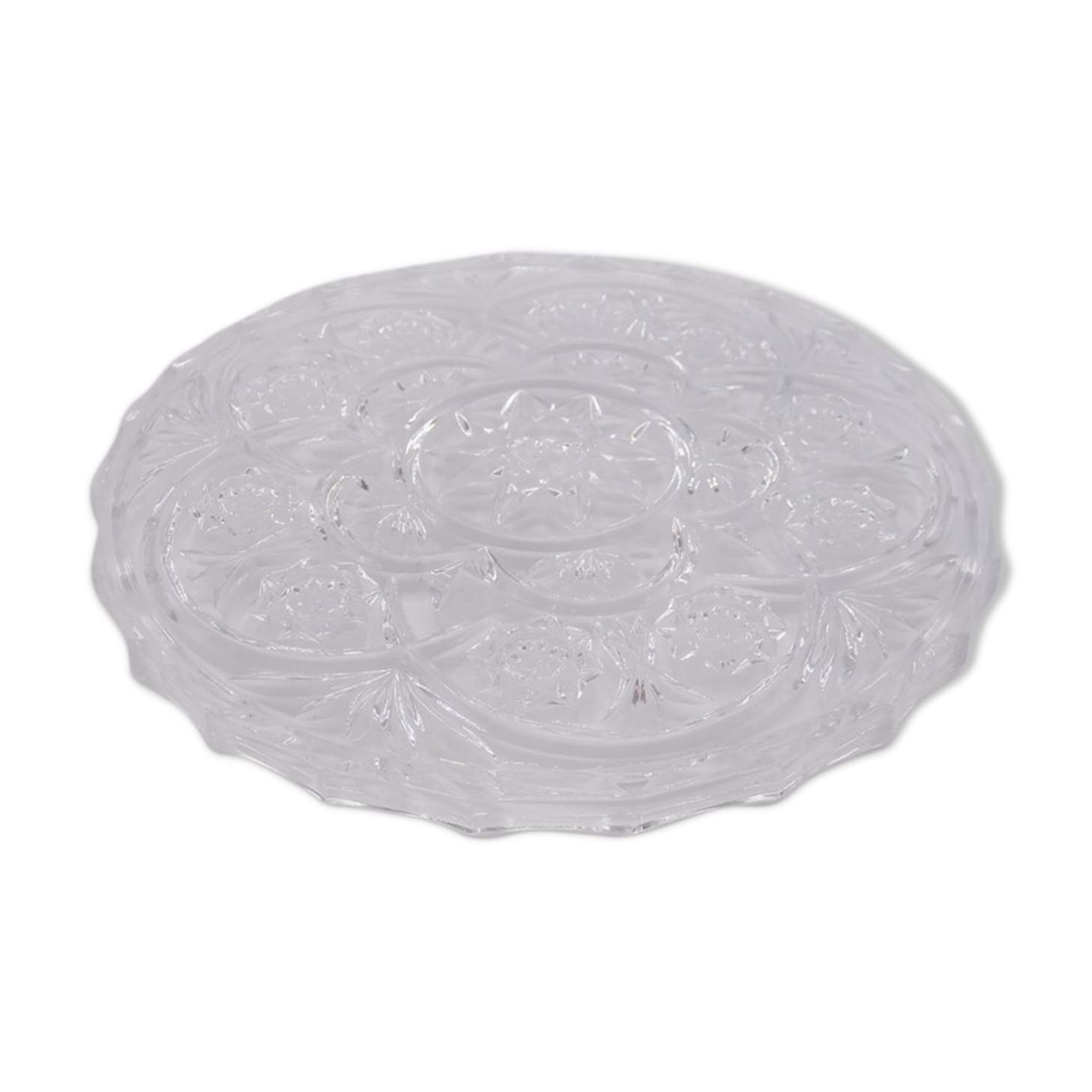 Glass plate underside