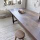 Solid oak table 1900 drapery style XL 280cm with extensions