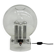 Limburg Glashütte glass table lamp, 1970s