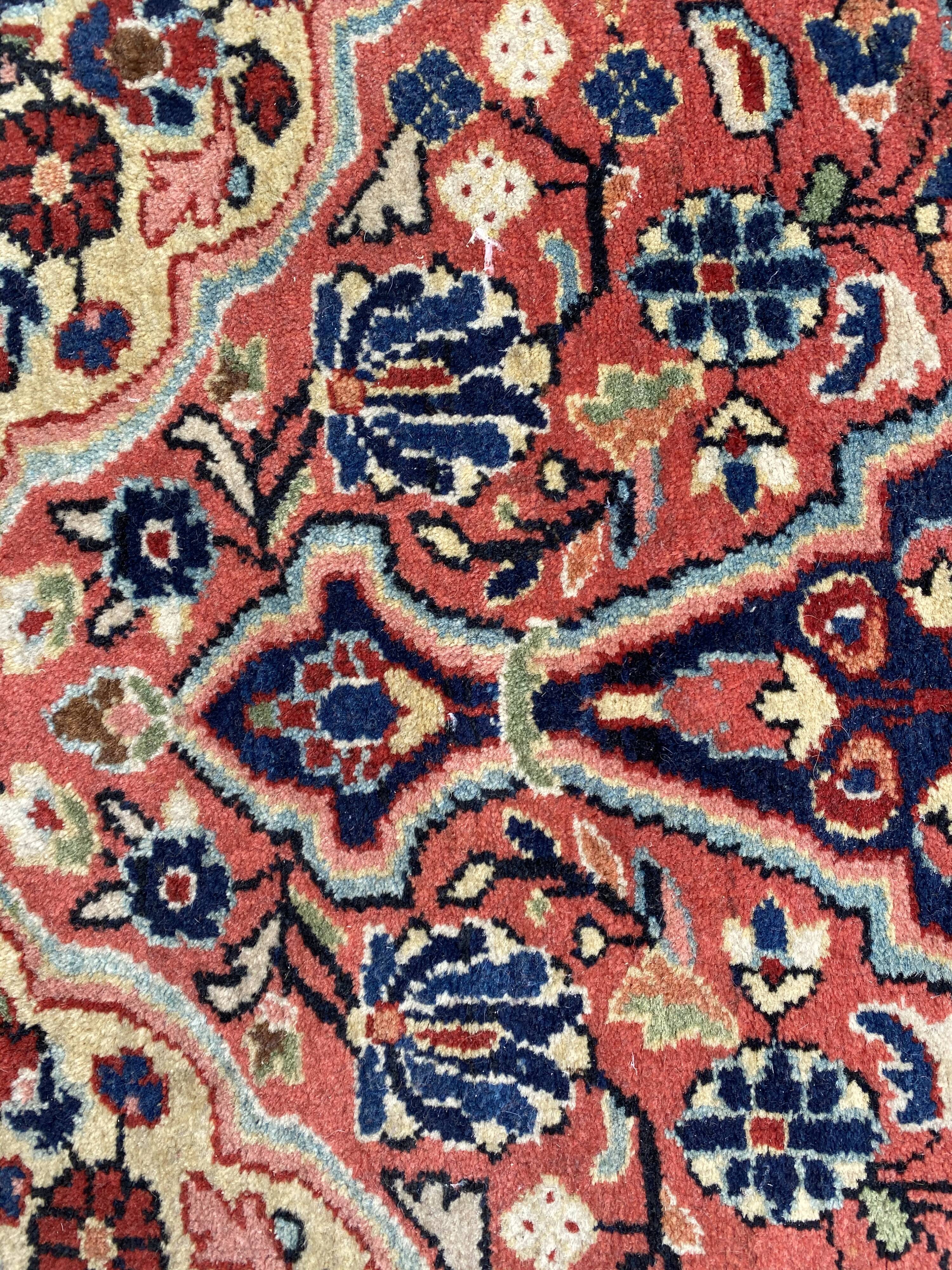 Persian carpet Sarogh handmade 57x84 cm