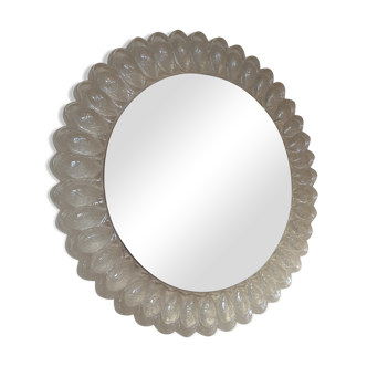Flower round mirror - 64cm