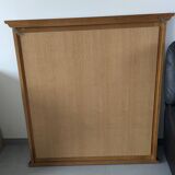 Grand miroir en chêne