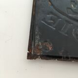 Antique enamelled plate 1900