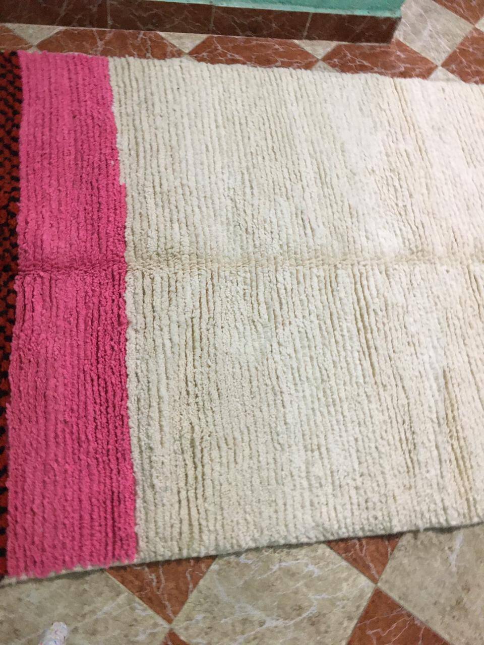Magnificent unique handmade rug 250cm x 150cm