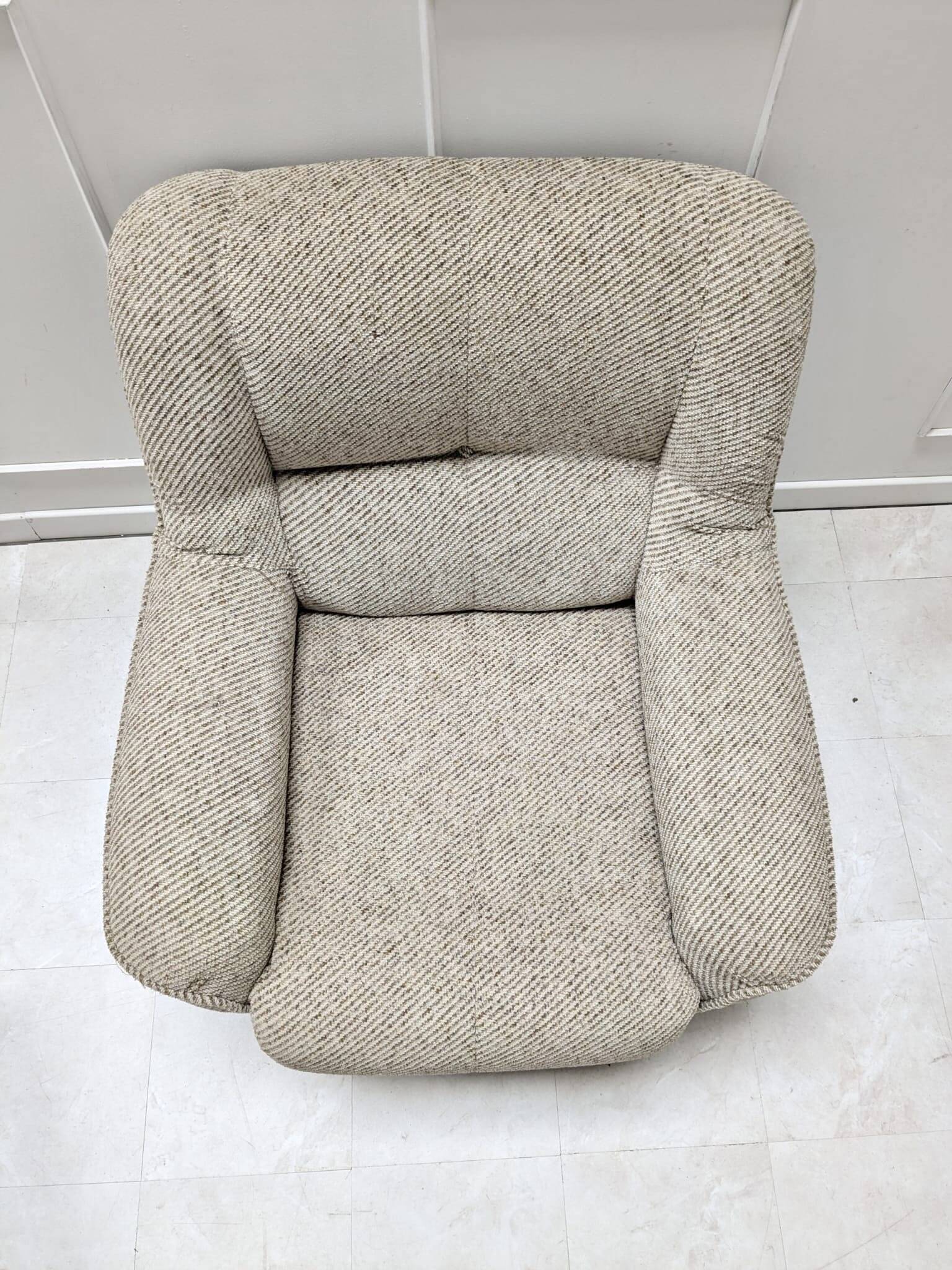 70s beige armchair