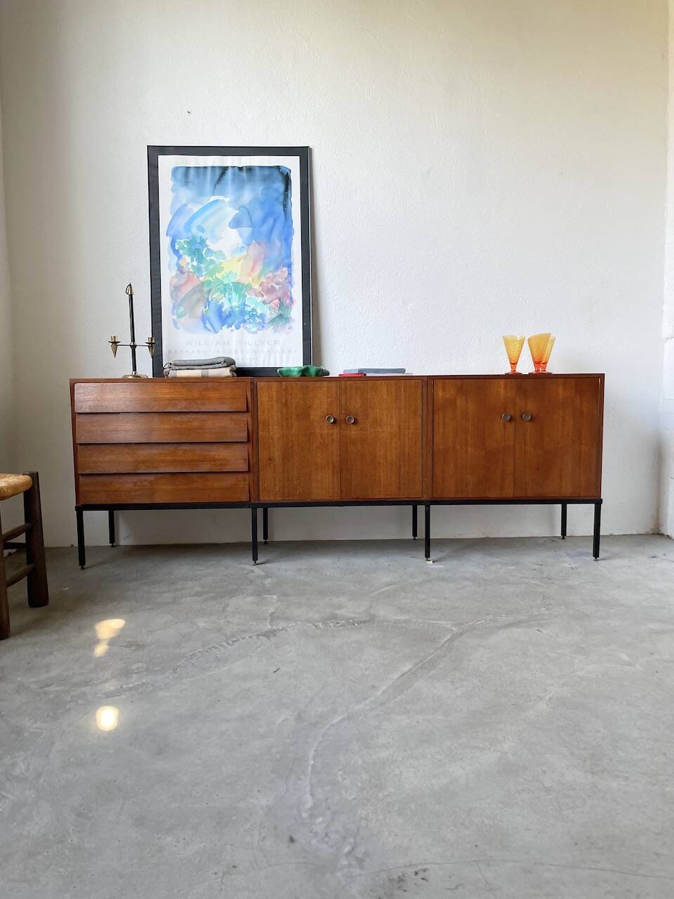 Vintage 50s modernist sideboard