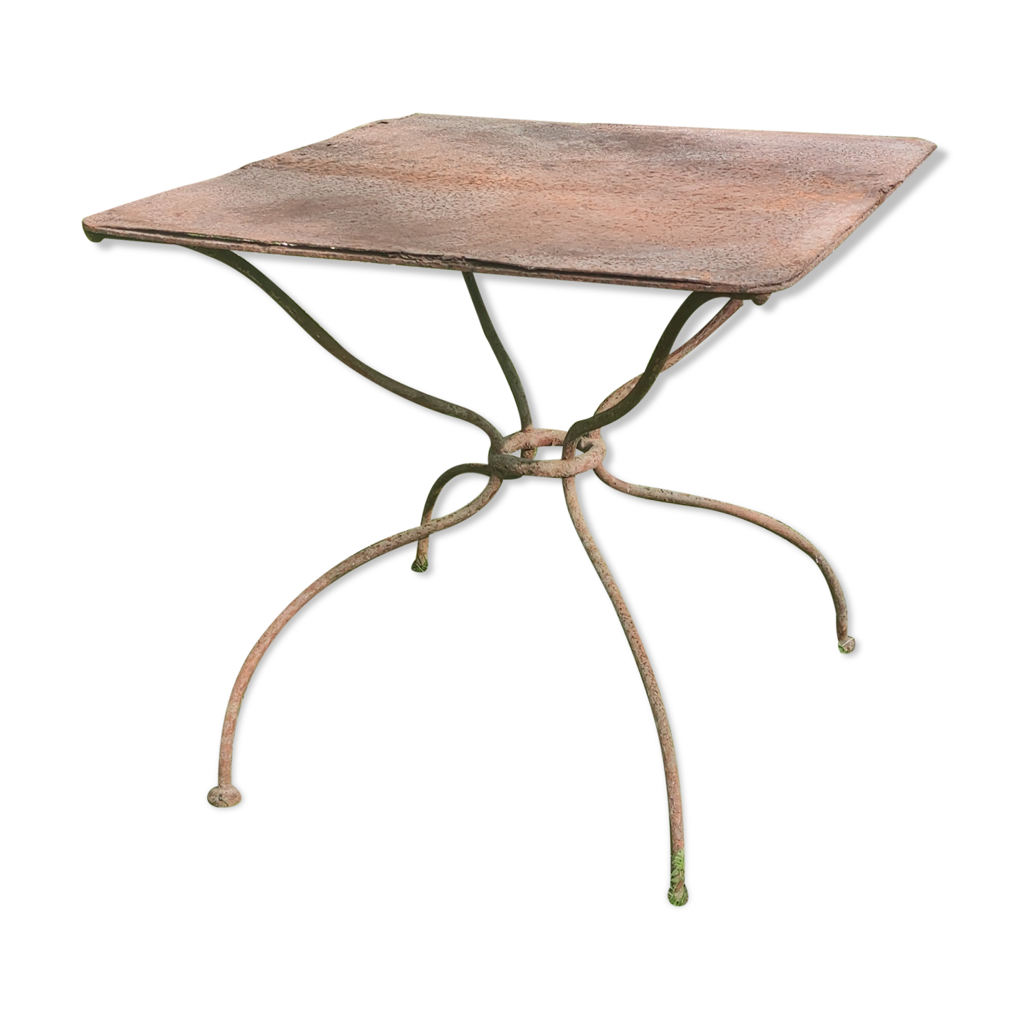 Old garden coffee table