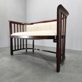 Josef Hoffmann Attributed Beech Sofa, Vienna Secession, 1920s