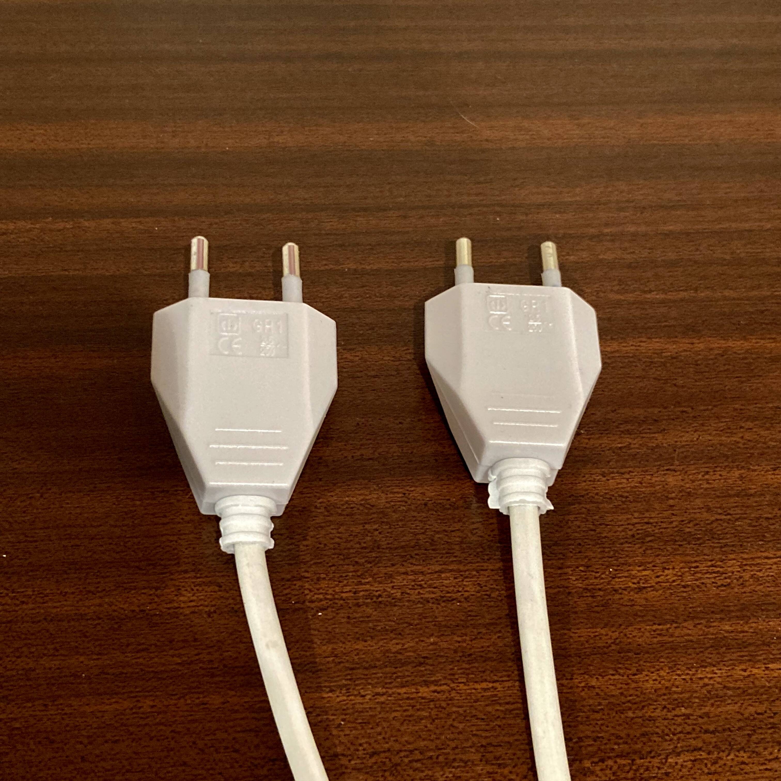 Paire de lampes verre Design scandinave 1950.