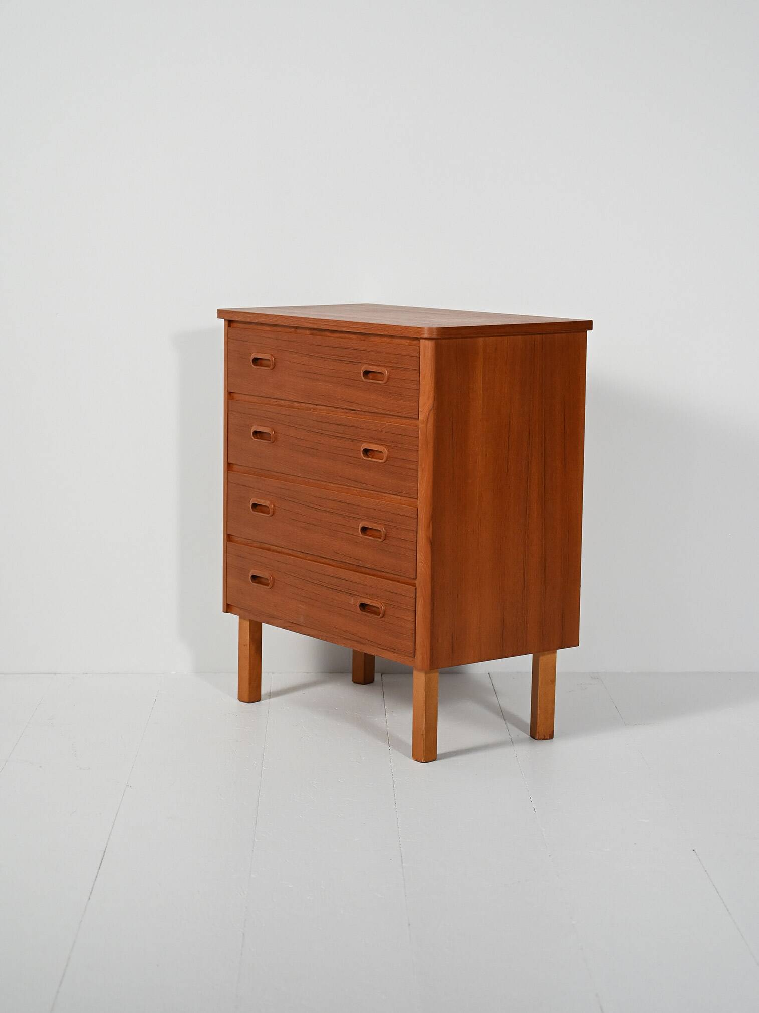 Scandinavian teak chest of drawers, 1960s