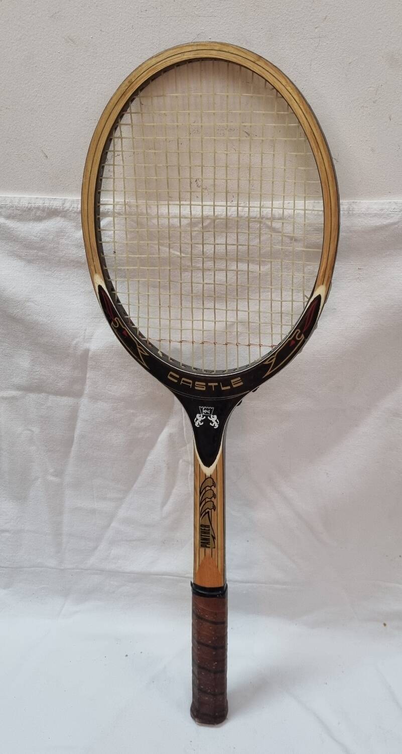 Vintage tennis racket, 1970 Castle