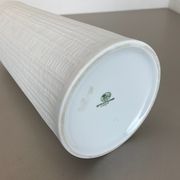Large 32cm Op Art Vase Vase Heinrich Fuchs for Hutschenreuther, Germany, 1970s