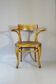 Thonet office chair No. 6150 from 1911, saddle wood seat - Bentwood -