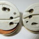 lot Porcelain and brass/vintage switch