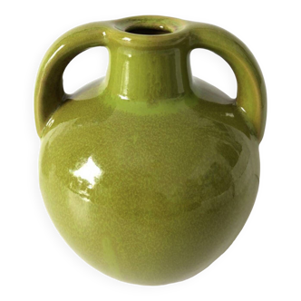 Green Amphora Vase
