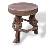Brutalist vine stool
