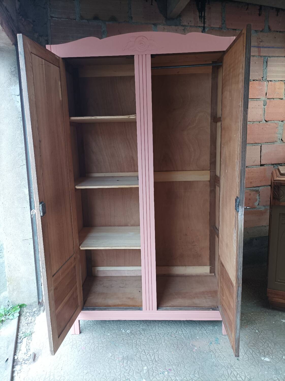 period Art Deco wardrobe