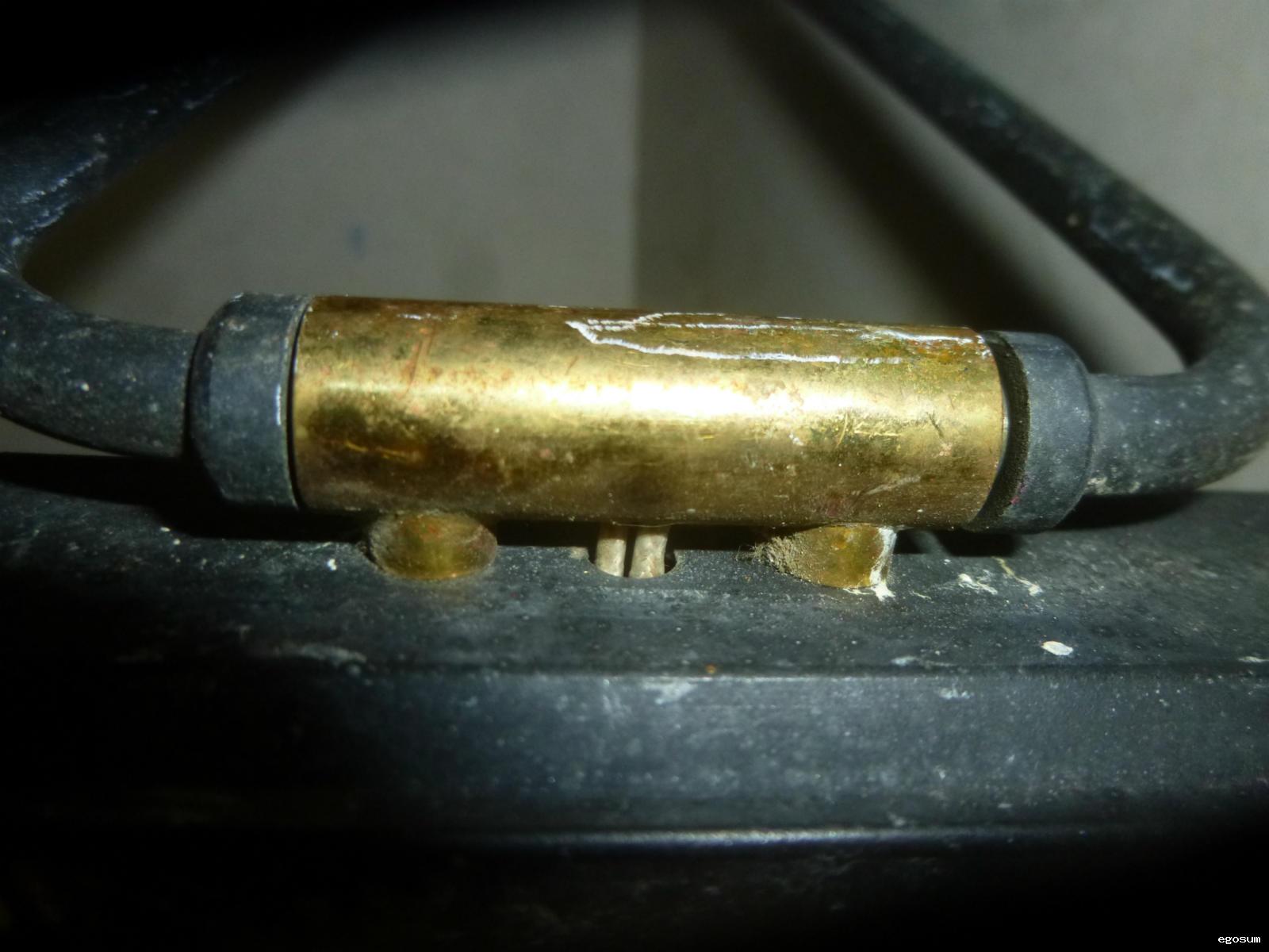 Lamp stem diabolo René Mathieu to Lunel 1950