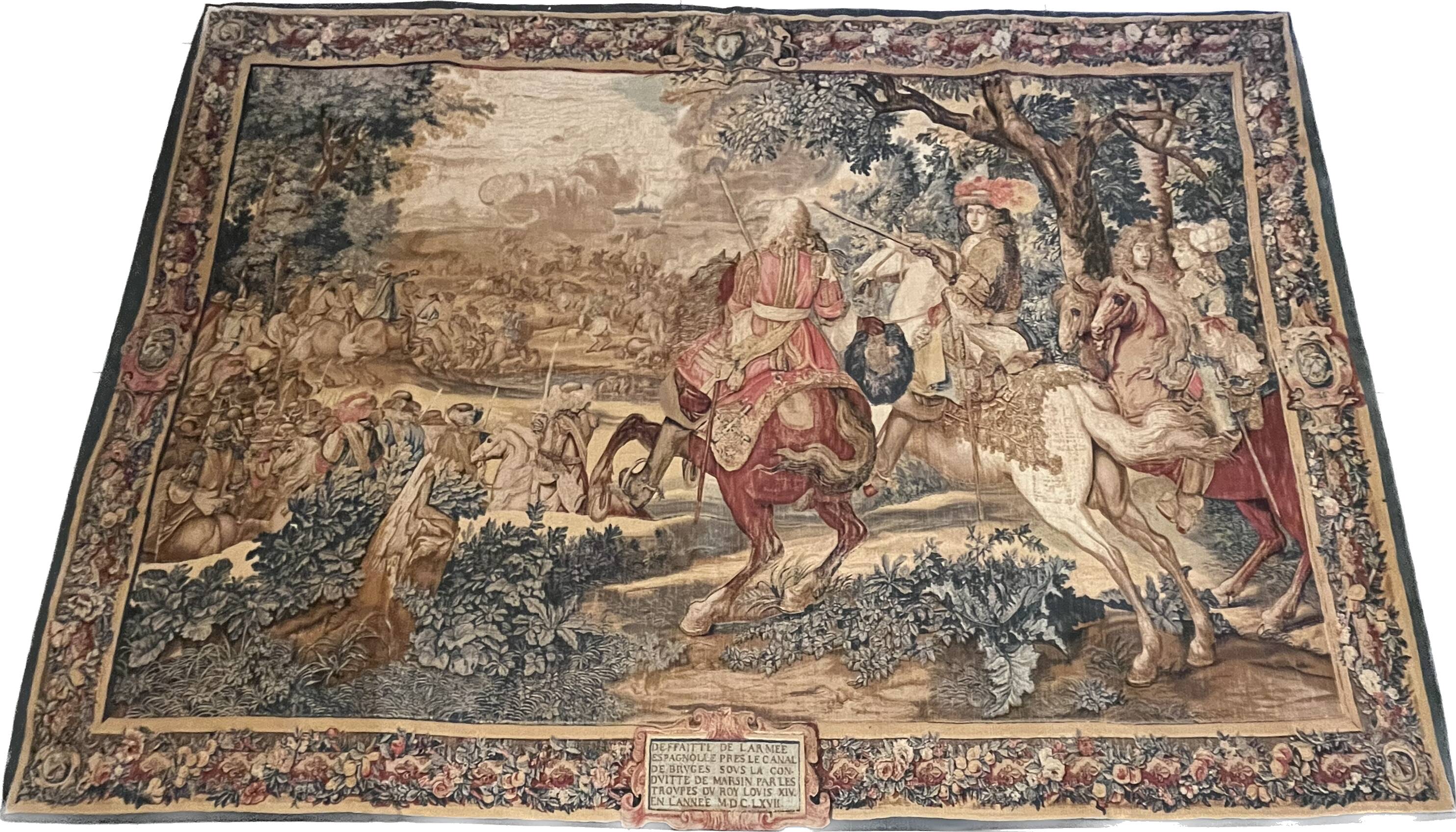 Tapisserie Tenture Murale "L'histoire du Roi"