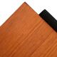 Vintage Scandinavian Teak Nightstand with Four Drawers