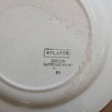 2 Digoin Sarreguemines Rolande dinner plates
