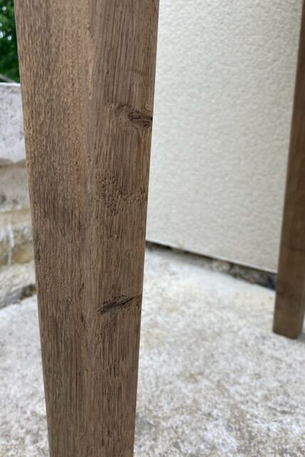 Antique solid wood table