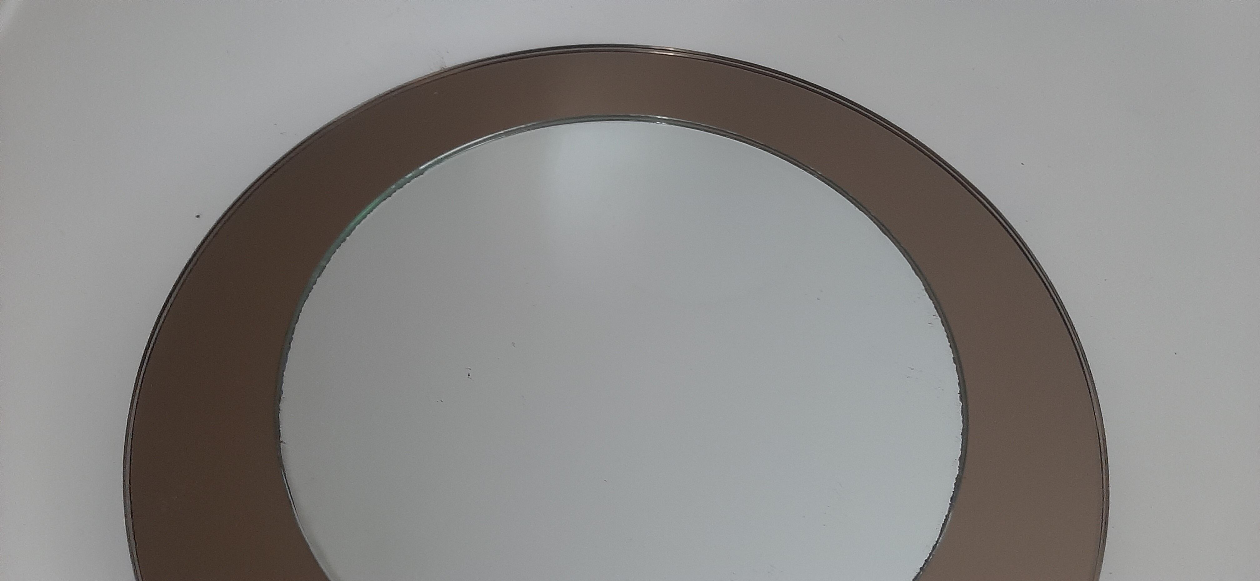 Smoked mirror 70s space age