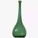 Large Italian green glass vase