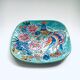 French hand-painted art pottery charger dish by Marjatta Taburet, Quimper, 1960s.
