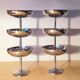 Set of 6 stainless steel ice cream/dessert cups