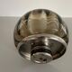 Flush-mounted lamp in chrome and smoked glass by N Leuchten, 1960s, Germany.