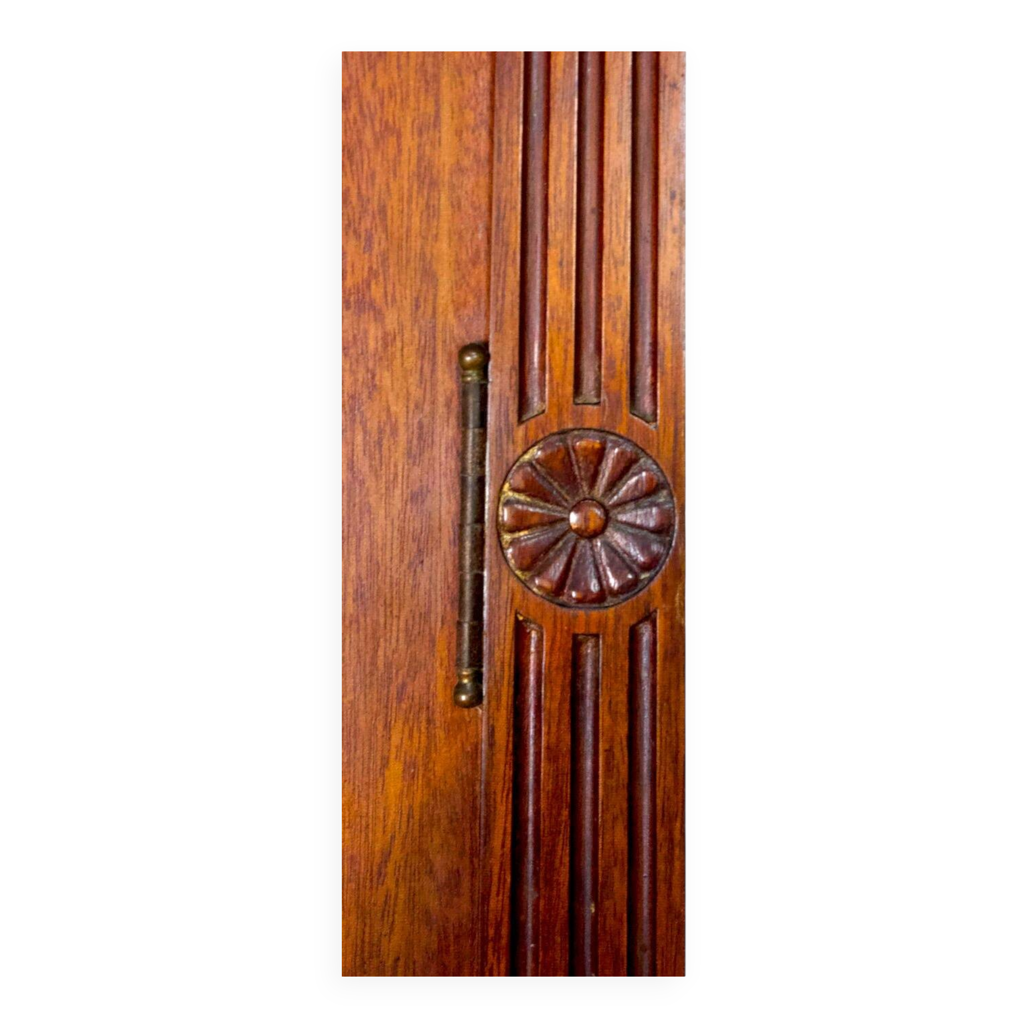 Large mahogany bookcase or display case - Louis Philippe period - 19th France