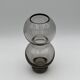 Murano glass 70s vase - mid century modern decor - vintage fume glass made in italy
