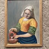 Oil on panel