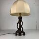 Brutalist organic mushroom table lamp, Dutch 1960s