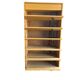 Vintage wooden shoe cabinet / drop-leaf cabinet