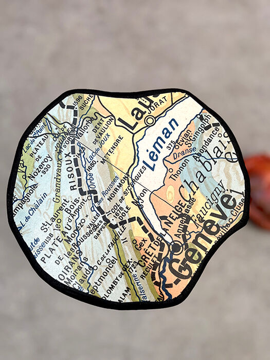 Lake Leman cowherd stool