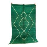 Tapis berbère béni ouarain vert