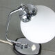Vintage Italian Chrome Bedside/Table Lamps, set of 2
