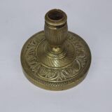 Copper chandelier, with decorative engravings - vintage